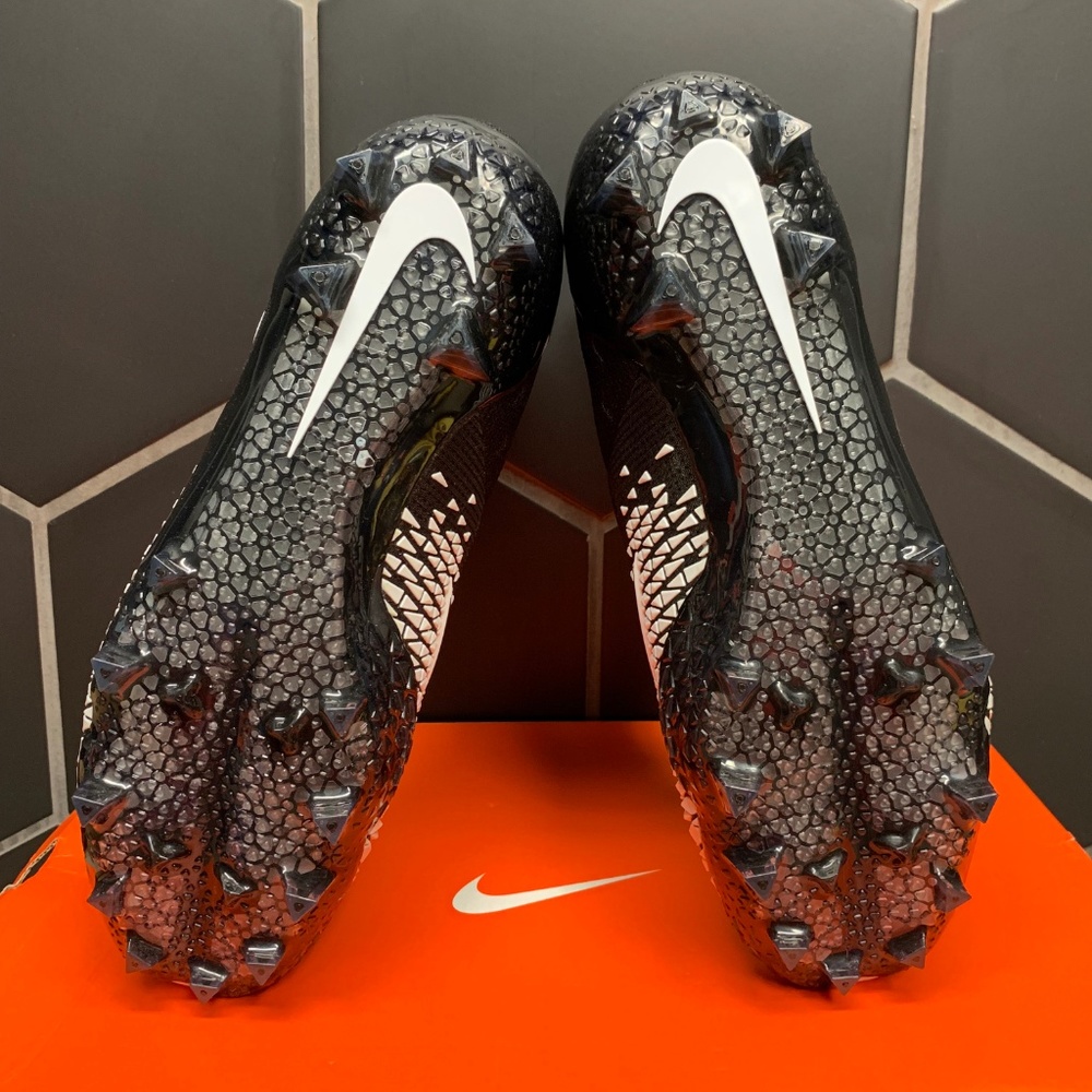 Nike Force Savage Elite TD Black White Cleats - Picture 5 of 6